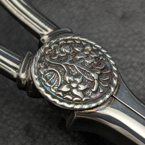 British Vintage Silver Plated Grape Scissors Pair 168g